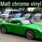 Matt Chrome green color Decorative Vinyl Sticker 1.52x20m