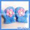 HOGIFT Children sunflowers winter gloves,Fleece Magic gloves,baby comfortable and soft mitten