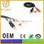 2 in 1 6.35mm jack usb to guitar audio cable audio cable for car/MP3/MP4/speaker