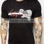 Men's Black Skull T-Shirt Wholesale Cheap T Shirt Sublimation Printing T Shirt Men