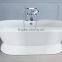 freestanding cast iron bath tub with pedestal