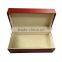 Red Promotion Jewelry Packaging Box Leather & Gift PU Jewellery Box .