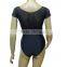 adult short sleeves mesh ballet leotards BL641