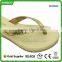 Gold Glitter PU and Women Gender beach sandals flip flops