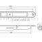 Touch lock For Aluminium window, door lock