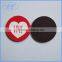 small round fridge magnet
