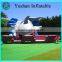 Guangdong YuShan factory cheap price children inflatable pool with slide