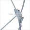 60x160cm Grey Iron pole Spider Banner Display