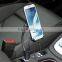 Universal car mount holder with car charger 5V 2.1A, for phones