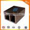 20 Year Guarantee Exterior wood plastic wpc timber tube for pavillion