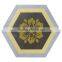 EMBOSS hexagon mosaic tile kitchen floor tile 100*200*175mm porcelain glazed tile
