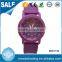 Hot sale new quality charm type silicone quartz watches japan movt watch