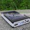 30000mah dual usb portable solar panel power bank with real 13800mAh