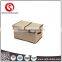 2015 high quality linen storage box with double lids
