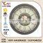 New Arrived Custom Design 3D Custom Vintage Wood Silent Sweep Wall Clock