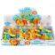cartoon plastic mini inertia biplane toys 8 PCS