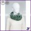 2016 factory cheap sale neckwarmer solid color knit infinity scarf(Can be customized)