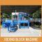 Semi-automatic QT3-15,XQY3-10 concrete brick making machine