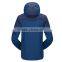 Custom men 3 in1 waterproof and warm outdoor jacket