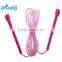 Hot sale adjustable PVC jump rope for kids /leather jump rope/plastic Toys