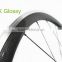 3K Glossy alloy brake surface carbon bicycle wheels 38mm deep 23mm wide carbon alloy clincher wheelset 20H/24H