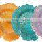 Sponge decorative Charger Plate in color painted for wedding