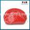 2015 beauty fashion PU zippered plain cheap wholesale makeup bags for cosmetic