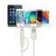 MFi certified pvc molding dual head usb charger cable