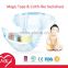 OEM wholesale with leakage side pannel sweet unbranded baby diapers