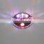 crystal downlight house decoration lamp for home hotel shop party DJ Holiday magic color led light bulb Christmas cross