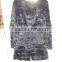 Long style rabbit fur coat high quality women clothing