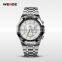 WEIDE Luxury Brand New Sapphire women wristwatch Full Stainless Steel Sapphire Watch Quartz women wristwatch