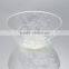 Clear Rose Glass Bowl