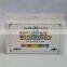 Square school chalk stick with 12 color