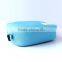 Colorful mesh and leather makeup bag two set large size toiletry bag