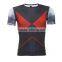 2016 new latest shirt designs for men t shirt steel beast compression sports printing t-shirt custom t shirt print