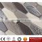 IMARK Brown Color Hexagon Glass Mosaic With Electroplated Glass Mosaic Tile Mix Misty Mosaic Tile Mix Marble Mosaic Tile