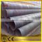SSAW / spiral welded carbon steel pipe with large diameter for gas transhipment