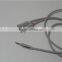 3.5mm Mini Stereo Headphone Jack Male Plug to 2 x RCA Phono Male Plugs Colour Coded for Left / Right Audio