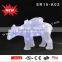 Outdoor LED Acrylic polar bear christmas decoration with LED light