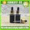 empty black matte child proof glass dropper bottles 20ml for e liquid wholesale