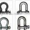 bow shackle Cargo grab hook European type safety chain hook High quality galvanized metal s hook