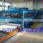 Solar water heater metal sheet stacking line