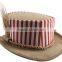 Design 3 "Julep" - HEAD N HOME HATS - Leather - Top Hat - Mint Women Hats