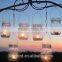 Hot sale clear glass candle holders for wedding and votive activities