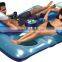 Double inflatable beach air mattress, PVC beach inflatable floating air mattress