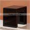Home Furniture Space-Saving Black High Gloss Coffee Table Corner Table Set