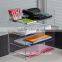 Acrylic document rack file organizer rack bank notes organizer shelf