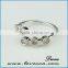 2015 new fashion Hot sell fashion crystal eternity finger ring