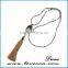 Good quality wholesale fashion beads stone tassel necklace pendant